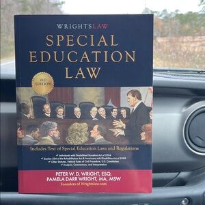 Wrights Law SPECIAL EDUCATION LAW 3rd Edition Paperback Disabilities Act